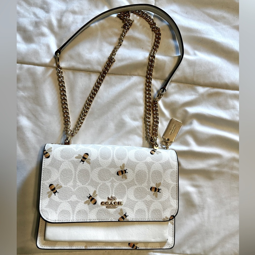 Coach Klare Crossbody Bee print